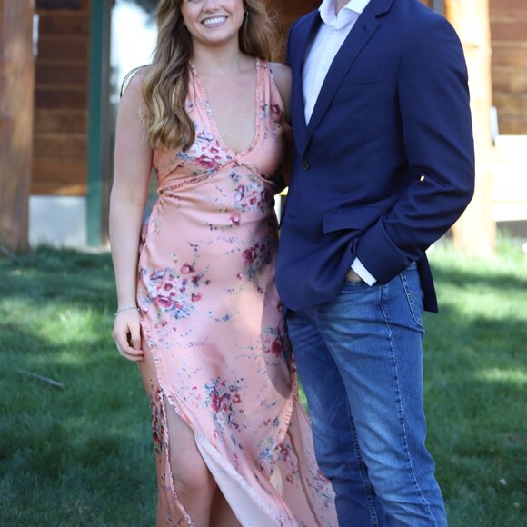 Loveshackfancy Kendall Dress in pink duchess print - Picture 2 of 7